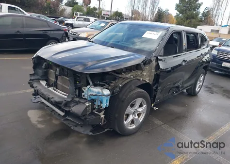 2021 Toyota Highlander Hybrid Le from USA, damaged, VIN 5TDZARAH4MS507726